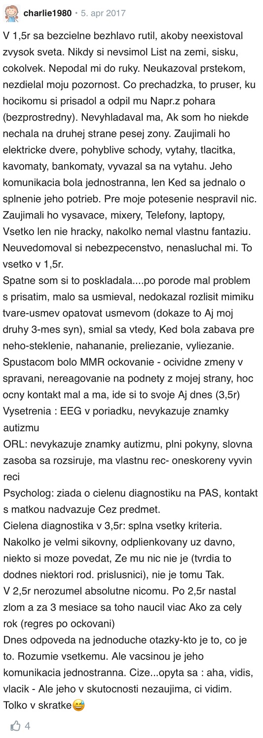 Čo nedokáže autista skúsenosti Modrykonik