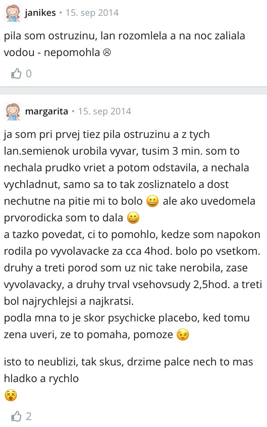 Ľanové semienka v tehotenstve skúsenosti Modrykonik